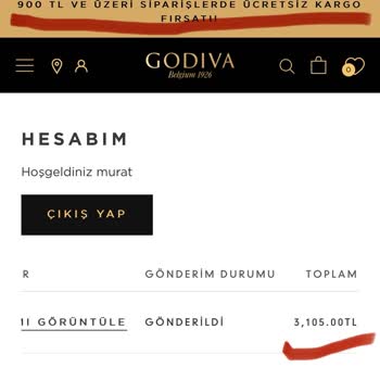 Godiva Ciddiyetsizliği Eksiklikler Zinciri