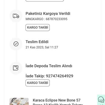 Karaca İademi Yatırmıyor