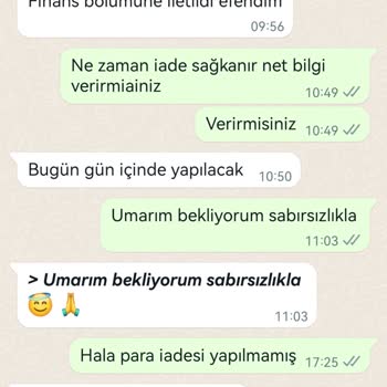 Butik Cadde Ürün İadesi Yaptık. Ama Paramızı İade Etmediler