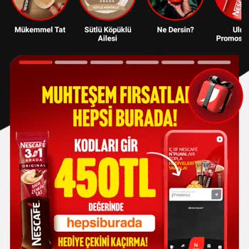 Nescafe Puan Ve Hediye Çeki Beklerken Hayal Kırıklığı!