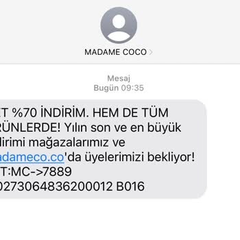 Madame Coco SMS'leri Sinir Krizi Yaratıyor!...