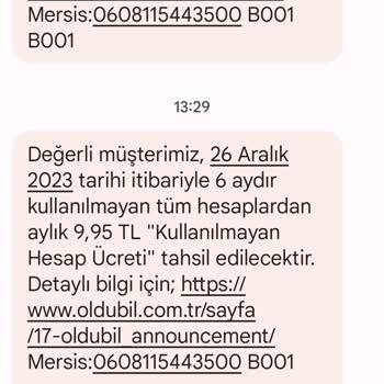 Oldubil Para Kesintisi Yapıyor