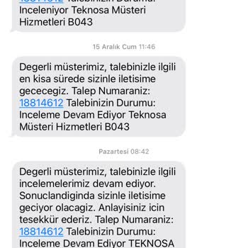 Teknosa 76.999 Değerindeki Ürünümü Sevk Etmedi, İade Sağlanmadı