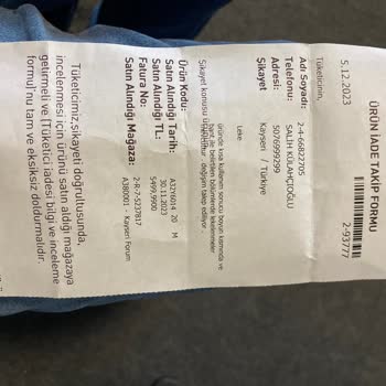 Avva Ürünlerin Arkasında Durmuyor Ürün Teslim Etmiyor