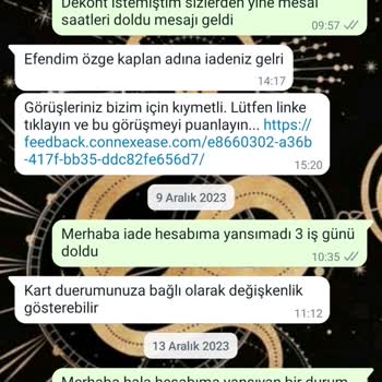 No:11 Butik Göndermediği Ürünün Para İadesini Yapmıyor