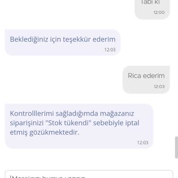 Little Big Bilgi Dışı Ürün İptali