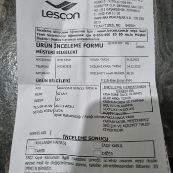 Lescon Ayakkabı Nın Ayağa Vurması