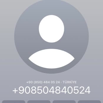 +908504840524 Tarafından Arandım