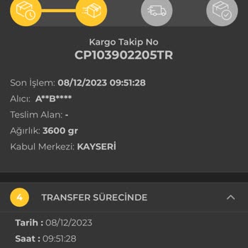 PTT Kargo Paketim 2 Haftadan Beri Arnavutköy De Yurt Dışı Merkezi De