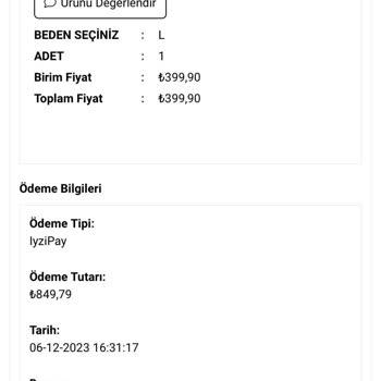 Charmé Butik Sipariş İle İlgilenilmemesi