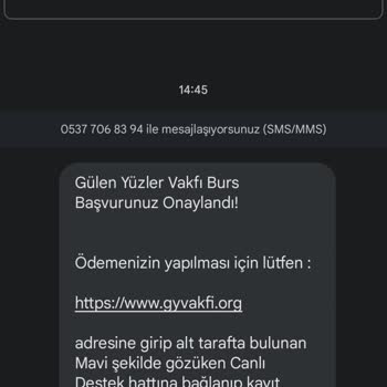 Gülen Yüzler Vakfı (Burs Başvuru) Şüpheli Burs Başvurusu Ve Bilgi Güvenliği Endişesi