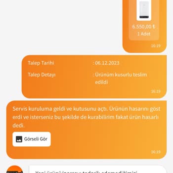 Trendyol Ne Ürün İademi Ne De Para İademi Yapmıyor.
