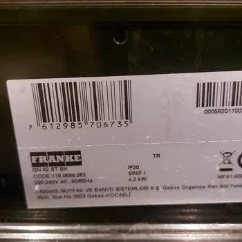 Franke The İnner Glass Ex-plo-ded