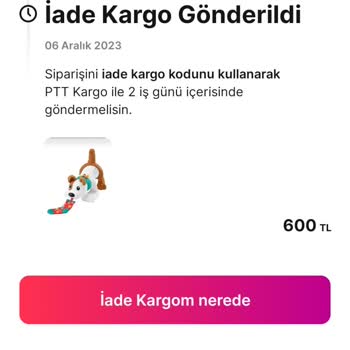 Gardrops Gardolapta İade Yapılmaması Ve Hiçbir Bilgi Bulunmaması!