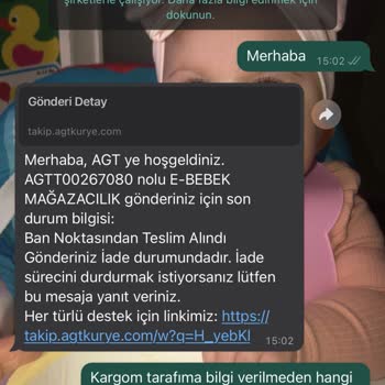 AGT Kurye (aynigunteslim.com) Bebek Arabası Teslimat Sorunu!