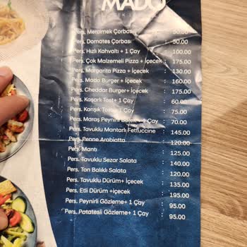 Mado Personel Menüsündeki Tutarsızlık