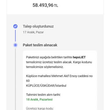 Hepsijet Kargo Firması İade Kargo Sorunu