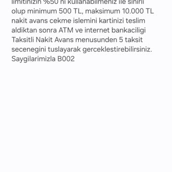 VakıfBank Kredi Kartı Şikayeti