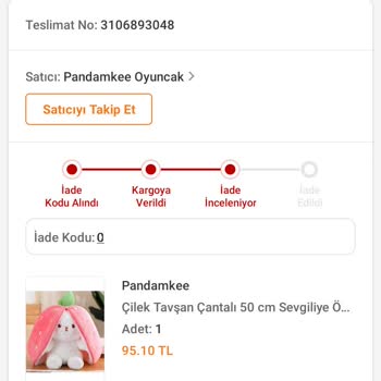 Kendi Kendine Ürünümü İade Etti Trendyol
