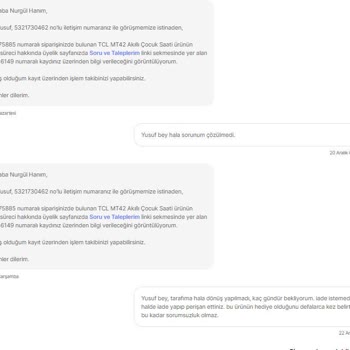 Hepsiburada Firmasının Sorumsuzluğu Ve İlgilenmemesi