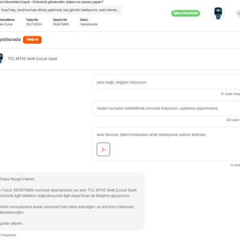 Hepsiburada Firmasının Sorumsuzluğu Ve İlgilenmemesi