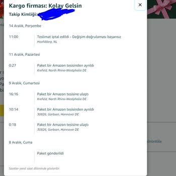 Amazon Benim Haklarımı Korumuyor