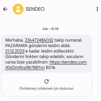 Sendeo Kargo Teslimat Sorunu