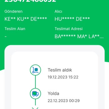 Sendeo Kargo Teslimat Sorunu