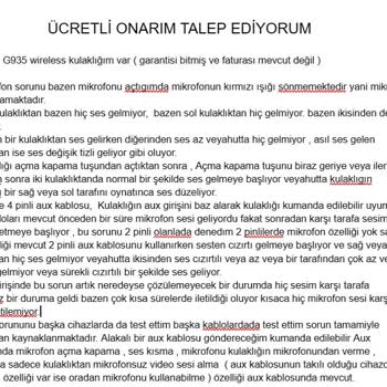 Penta Teknoloji Ücretli Tamir İlgisizliği