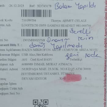 Penta Teknoloji Ücretli Tamir İlgisizliği