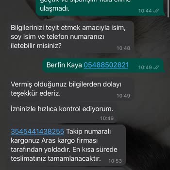 Bershka 1 Aydır Kargoda Beklediğim Siparişim İletişime Geçilmeden İade Edildi