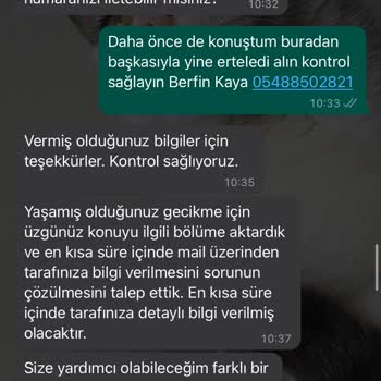 Bershka 1 Aydır Kargoda Beklediğim Siparişim İletişime Geçilmeden İade Edildi