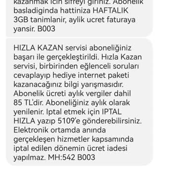 Vodafone Bil Kazan Yarışması