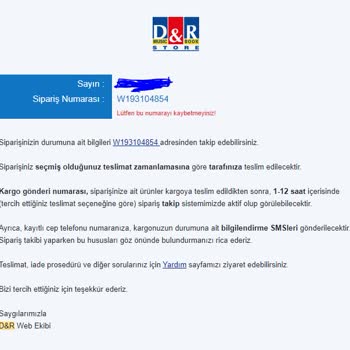 D&R Ürün Tedarik Edememe Sorunu!