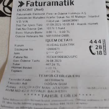 Uludağ Elektrik Dağıtım Otomatik Ödemede Fazladan Tahsilat Mağduriyeti