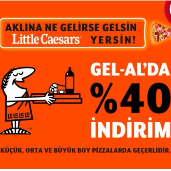 Little Caesars Gel Al İndirim Sorunu