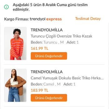 Trendyol Yanlış Kargo Gönderiyor Ve Yaptıkları Hatayı Düzeltmiyor