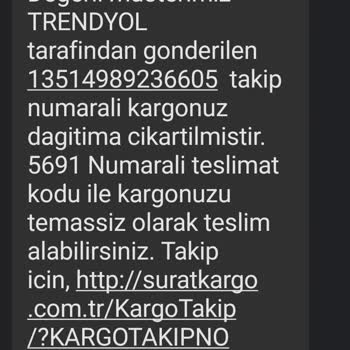Sürat Kargo Aramadan Bilgi Vermeden Karşı Komşuya Ürünü Veriyor Ve