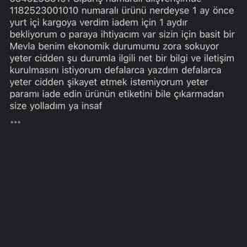 HM İade Sorunu