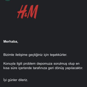HM İade Sorunu