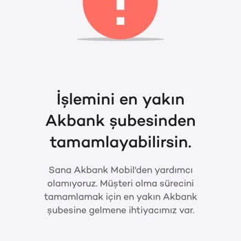 Akbank Mobil Şifre Sorunu Ve İlgisiz Hizmet