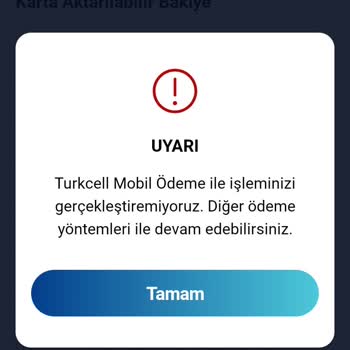 Turkcell Yüklemeyi Kullanamamak Ve Paycell Pervasızlığı
