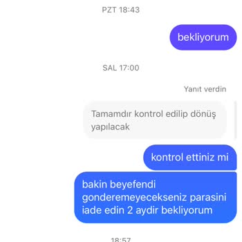 Meta Fang Ürünümü Göndermiyor, Paramı İade Etmiyor