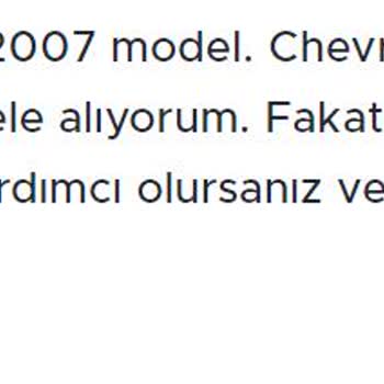 Chevrolet Captiva Otomatikten Manuele Geçiş Sorunu