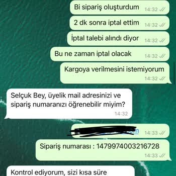 A101 İnternet Sitesi İlgisizliği İptal Etmeme Rağmen Gönderdi