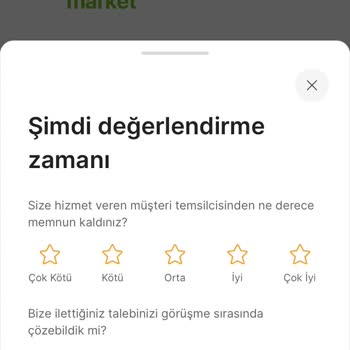 Hepsiburada Market Gelmeyen Gönderilmeyen İptal Edilmeyen Sipariş