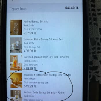 Madame Coco Online Alışverişte Eksik Ürün Teslimatı