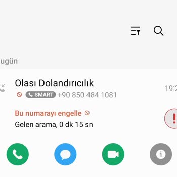 0850 484 10 81 Bu Numara Tarafından Arandım