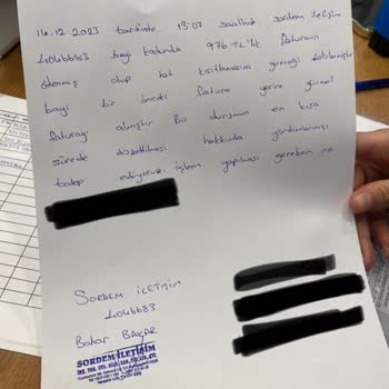 Türk Telekom Sordem İletişim Yanlış Fatura Ödeme