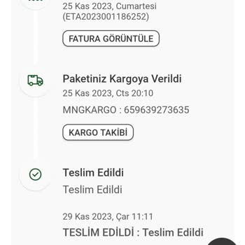 MNG Kargo Karaca Siparişim Kötü Yönetildi Ve Kayboldu!